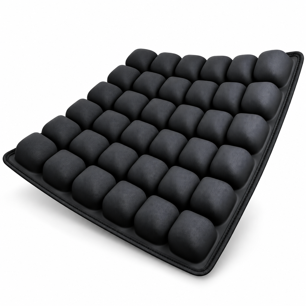 Inflatable Seat Cushion - Ergonomic Air Cushion with 36 Air Cells