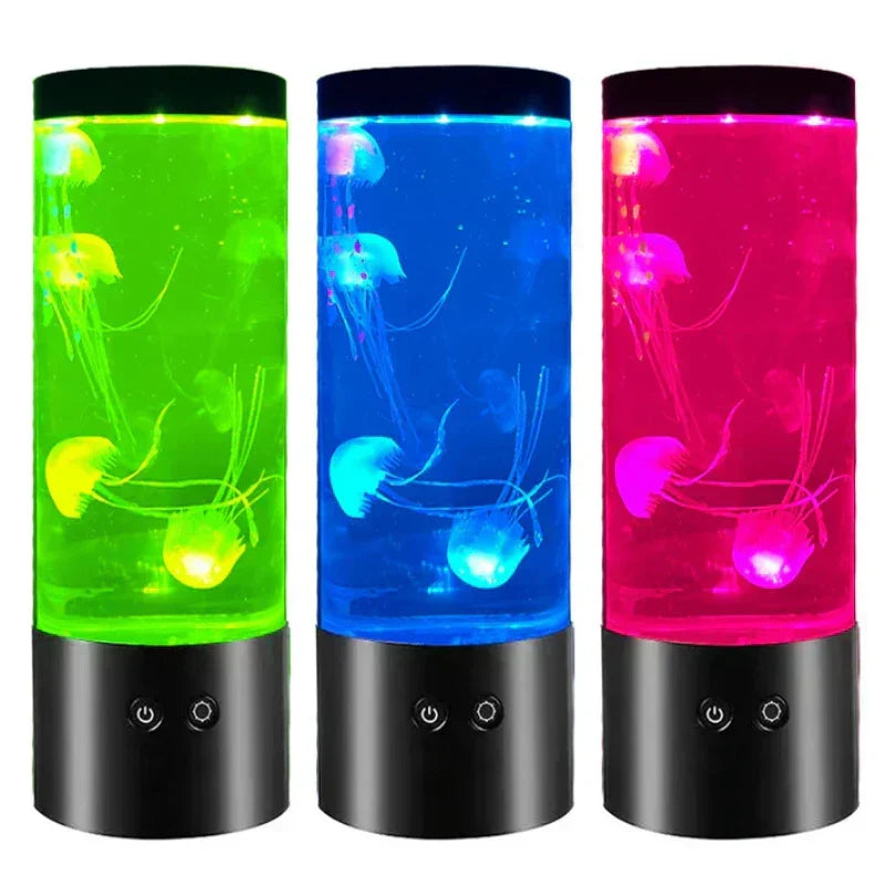 Jellyfish Aquarium LED Mood Lamp - Color Changing