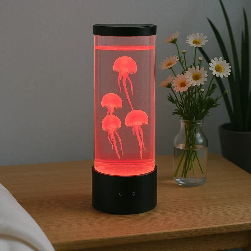 Jellyfish Aquarium LED Mood Lamp - Color Changing