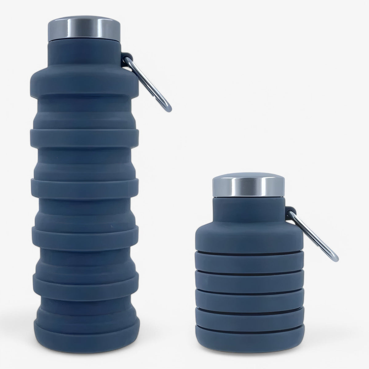 Borraccia in silicone pieghevole da 500ml Uomo - Blu - 500ml borraccia borraccia silicone home & garden pieghevole silicone uomo water bottle - Concept Palermo