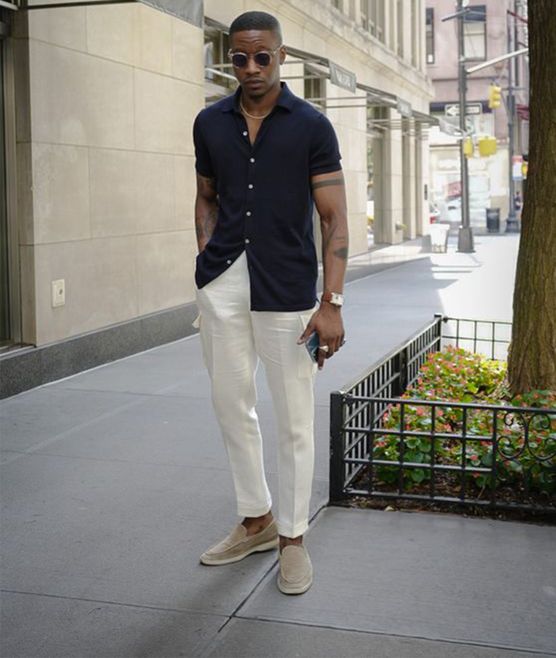 Men's Vintage Leather Loafers