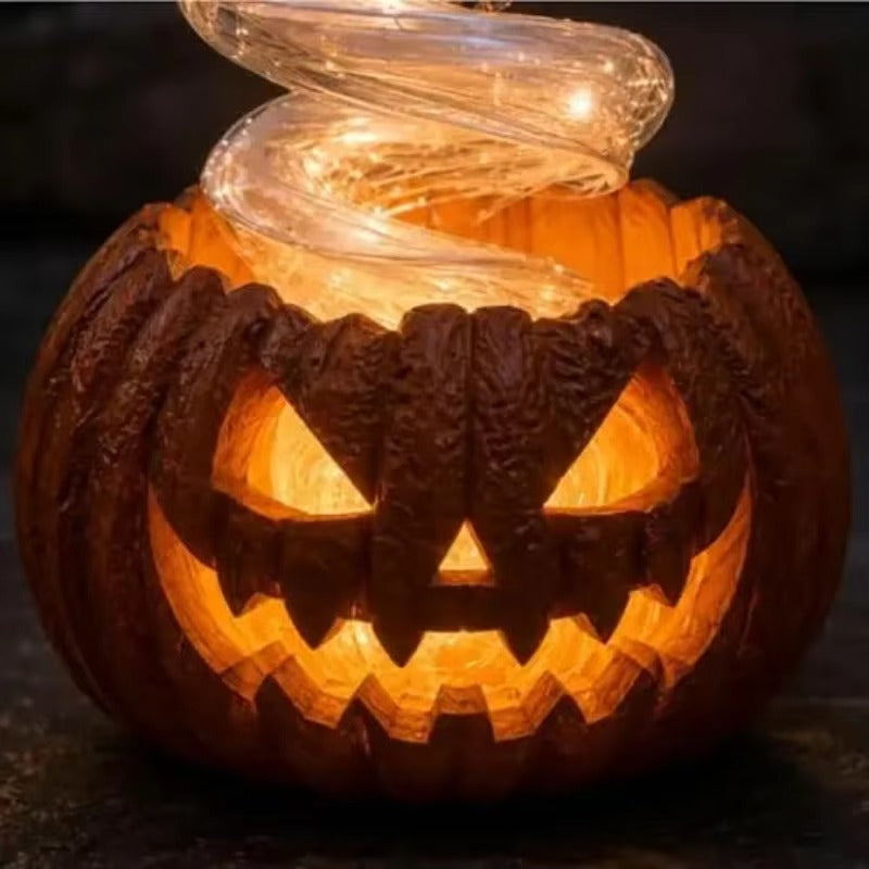 Giant Glowing Ghost Pumpkin Lamp LED - 130cm