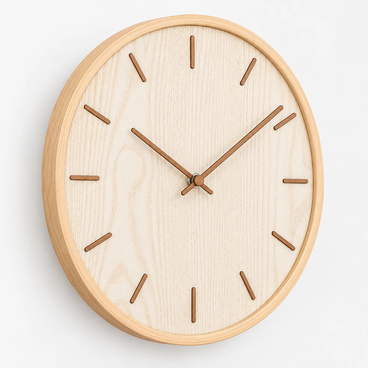 DashClock Silent Wooden Wall Clock