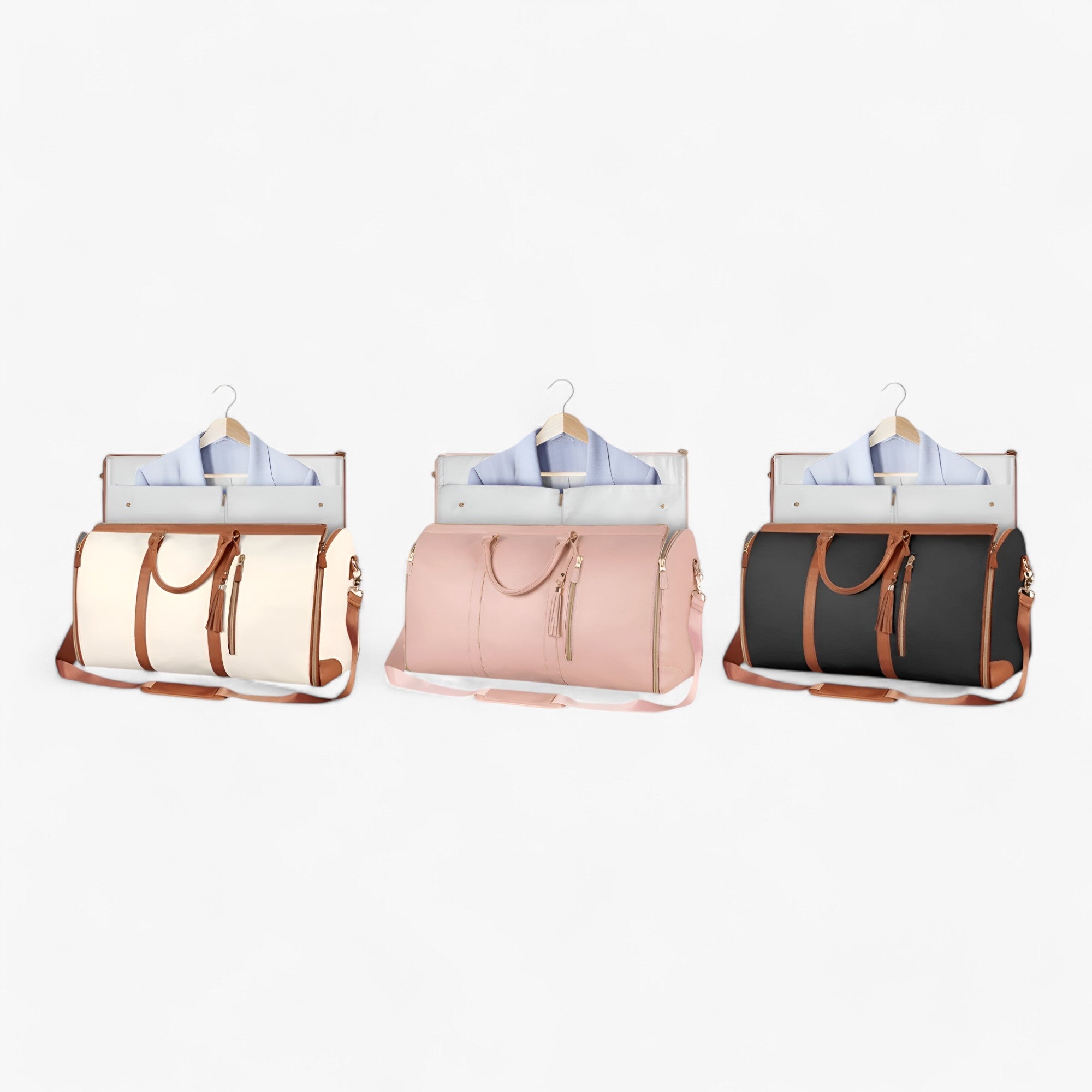 VOYAGER - Kuffert - Sammenklappelig for ekstra opbevaringsplads - Hvid - bags - {{ product_tags }