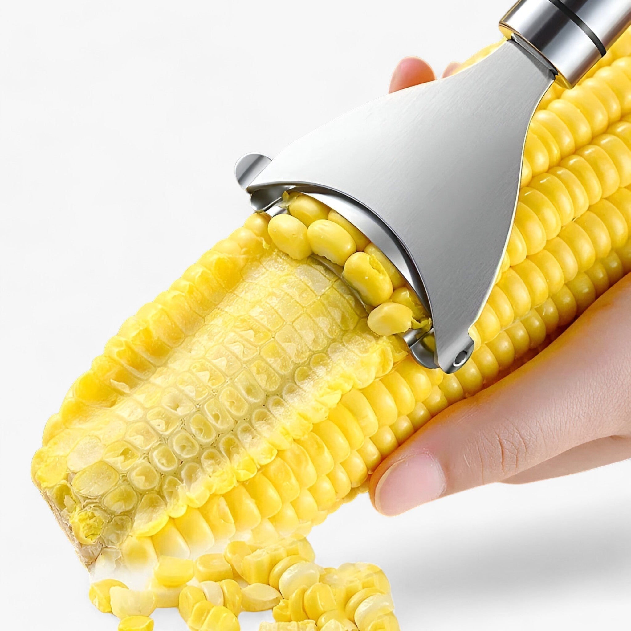 James | Rustfrit stål Majskålsredskab - Nem fjernelse af majskorn - 1ST - other - {{ product_tags }