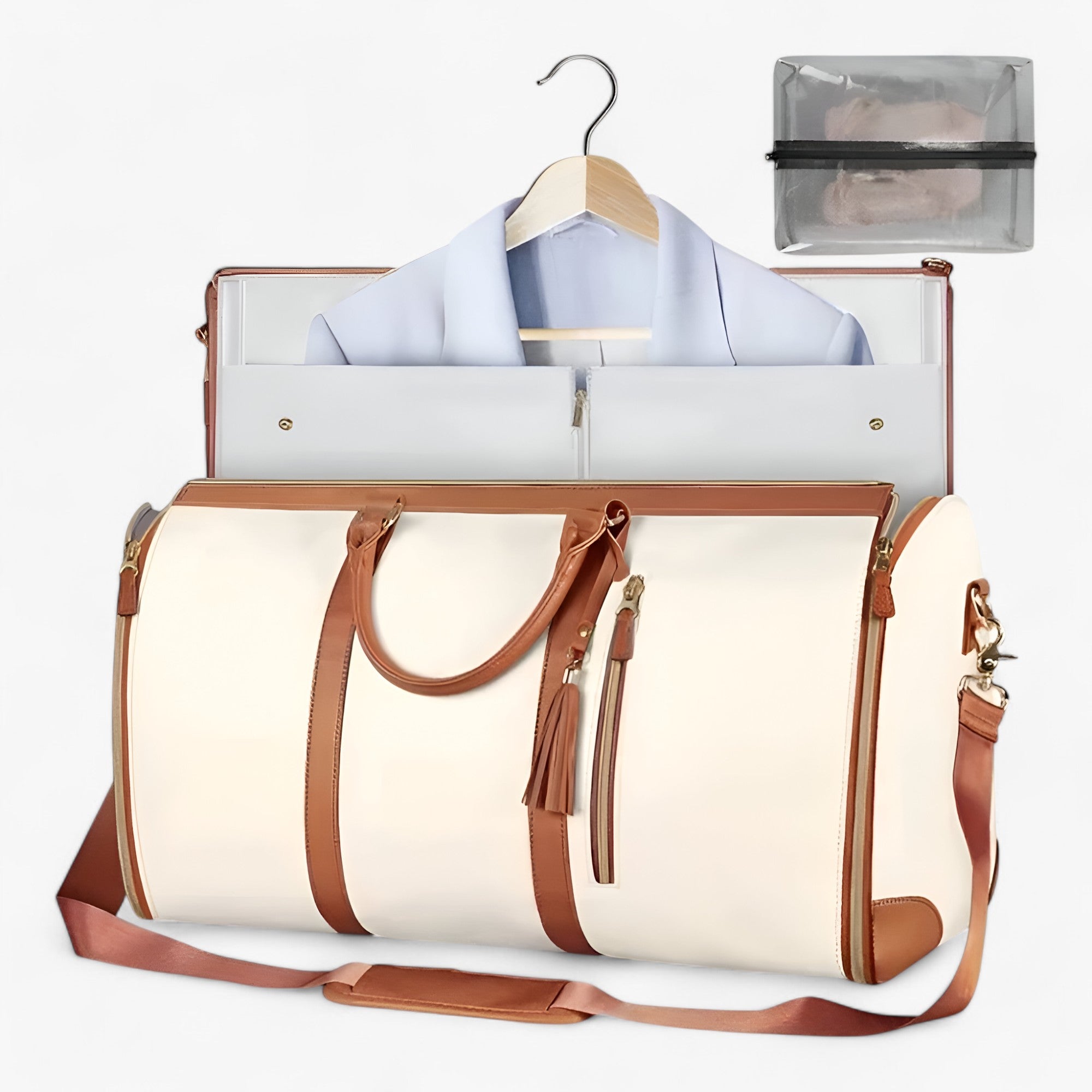 VOYAGER - Kuffert - Sammenklappelig for ekstra opbevaringsplads - Rosa - bags - {{ product_tags }