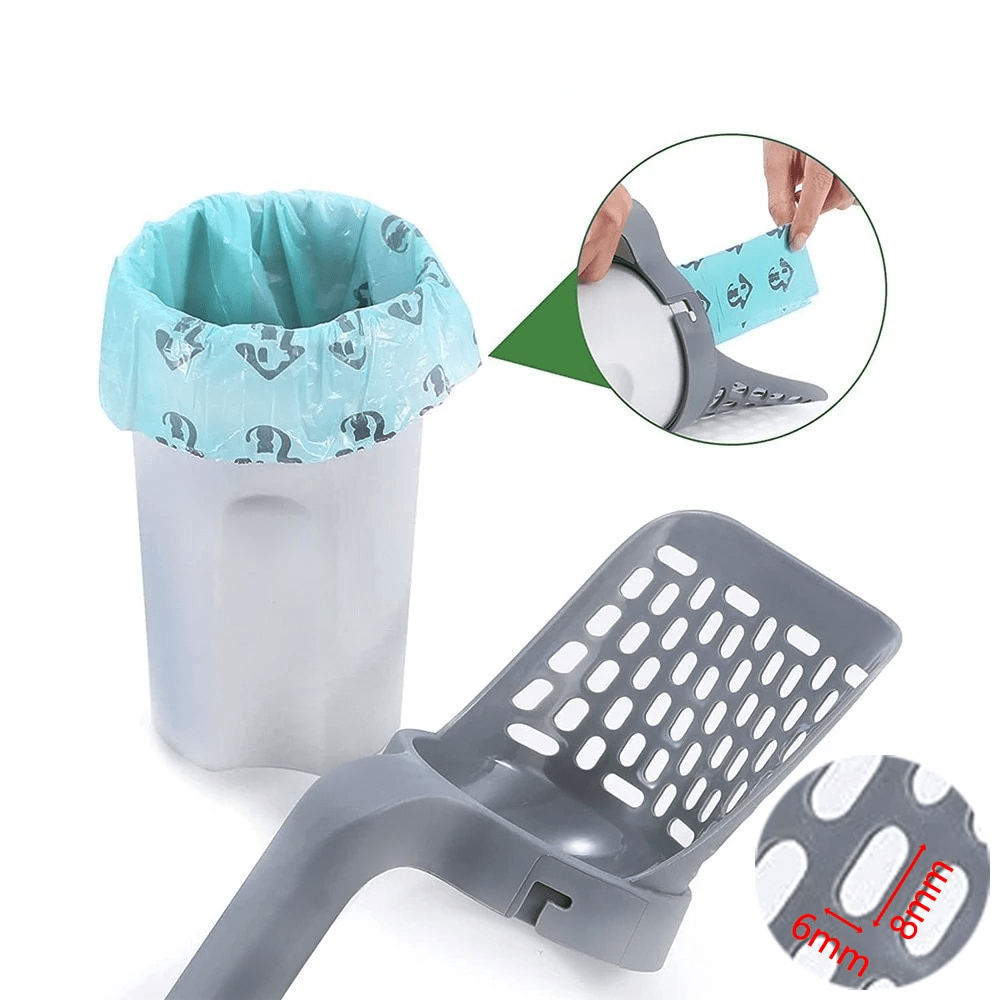 PetEase - Handige Pet Poepschep met Comfort Grip en Geurbestrijding