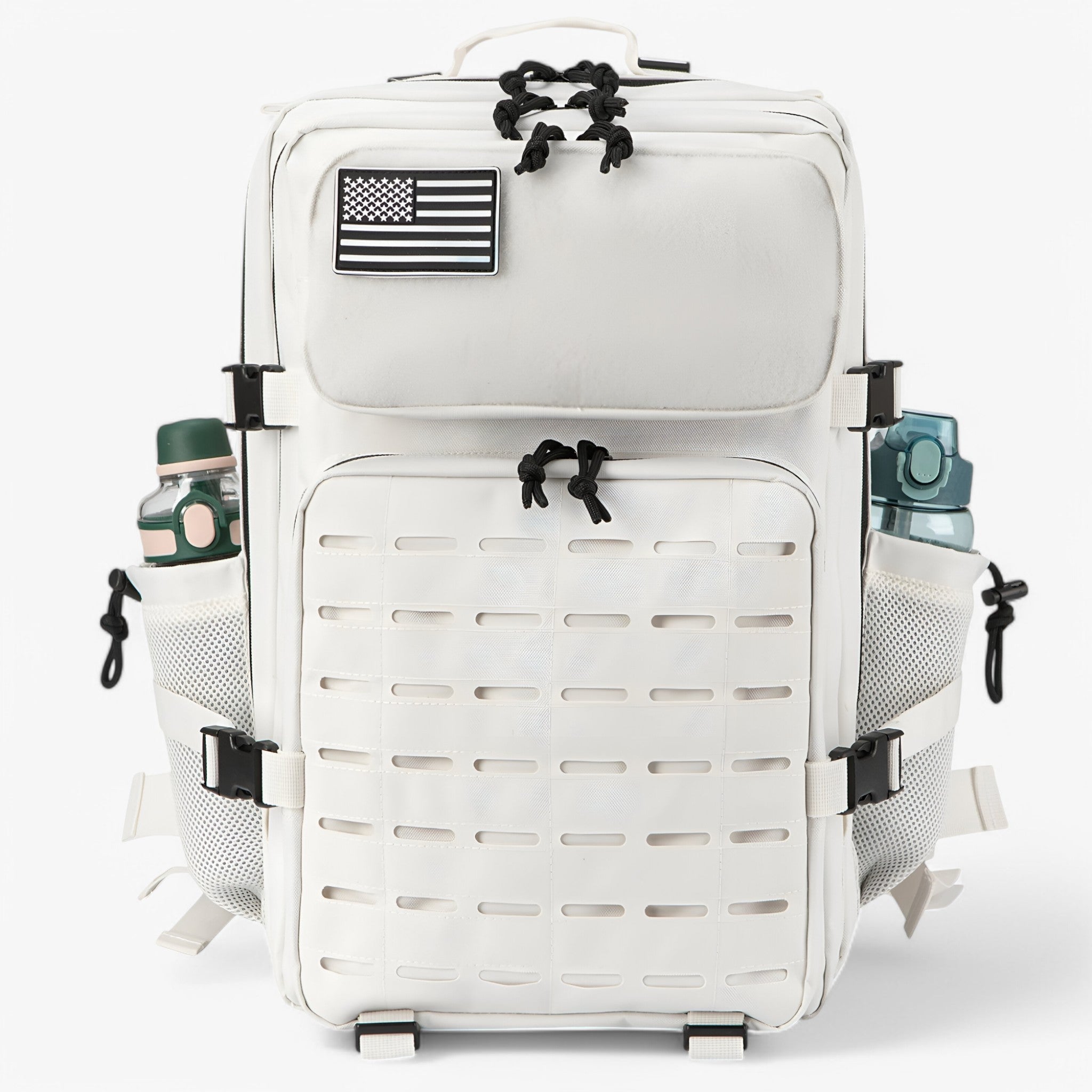 Zaino Tattico Militare 40L Impermeabile - Robusto, Multitasche per Outdoor, Trekking e Sopravvivenza - 2.0 Bianco - Backpacks bags duraturo eimpermeabile hiking backpacks tattico zaino zaino tattico - Concept Palermo