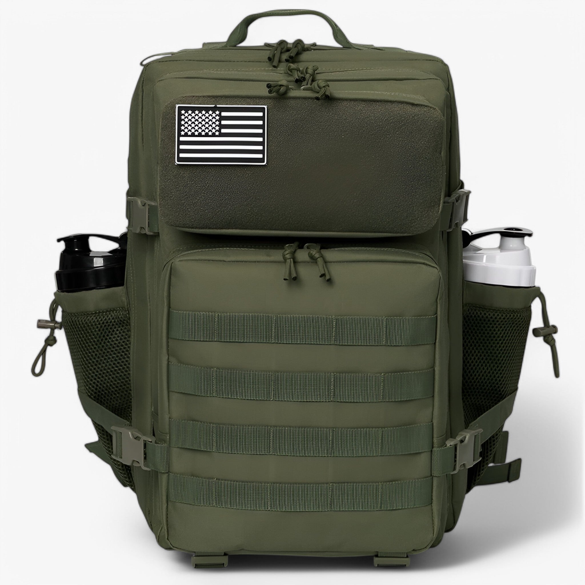 Zaino Tattico Militare 40L Impermeabile - Robusto, Multitasche per Outdoor, Trekking e Sopravvivenza - 1.0 Verde - Backpacks bags duraturo eimpermeabile hiking backpacks tattico zaino zaino tattico - Concept Palermo
