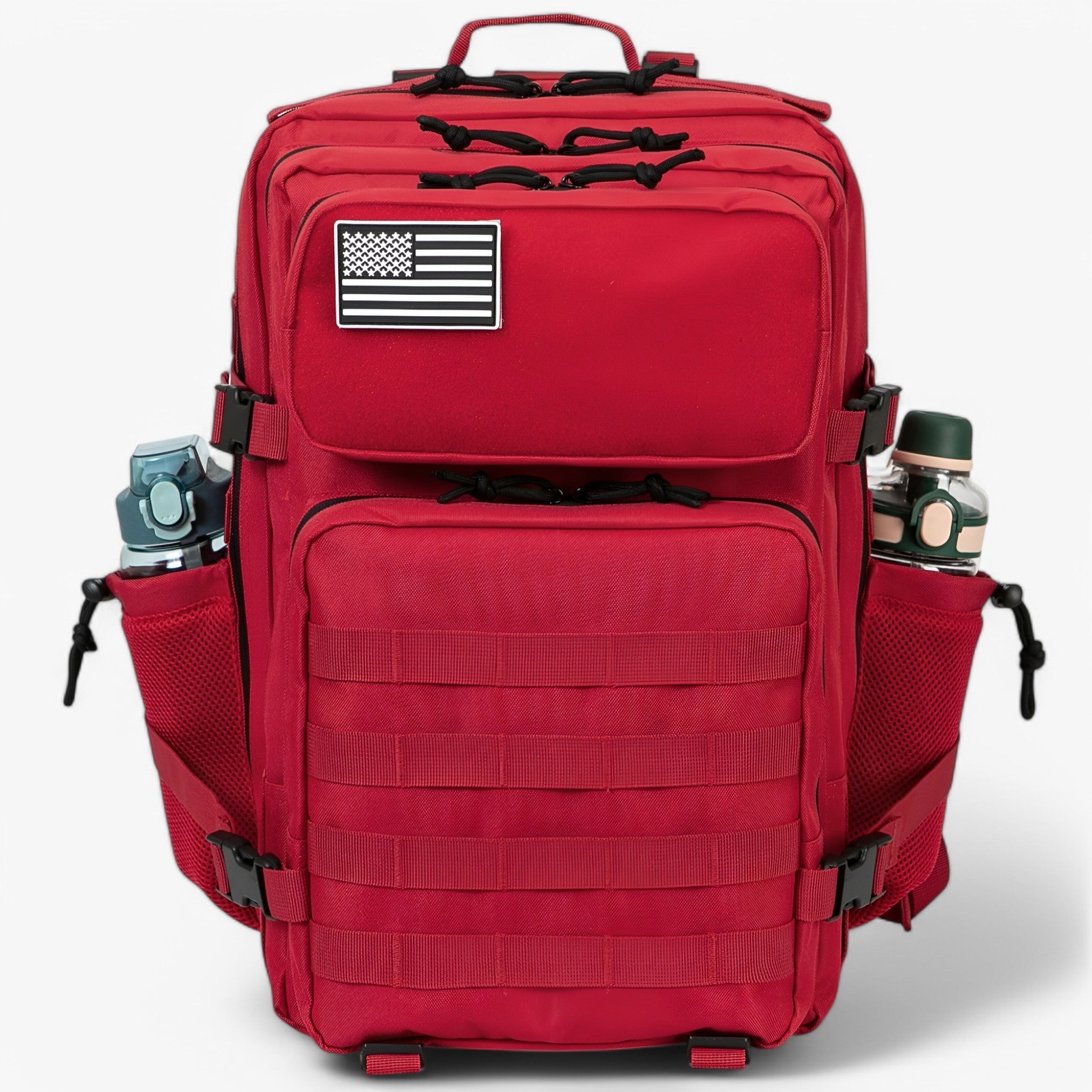 Zaino Tattico Militare 40L Impermeabile - Robusto, Multitasche per Outdoor, Trekking e Sopravvivenza - 1.0 Rosso - Backpacks bags duraturo eimpermeabile hiking backpacks tattico zaino zaino tattico - Concept Palermo